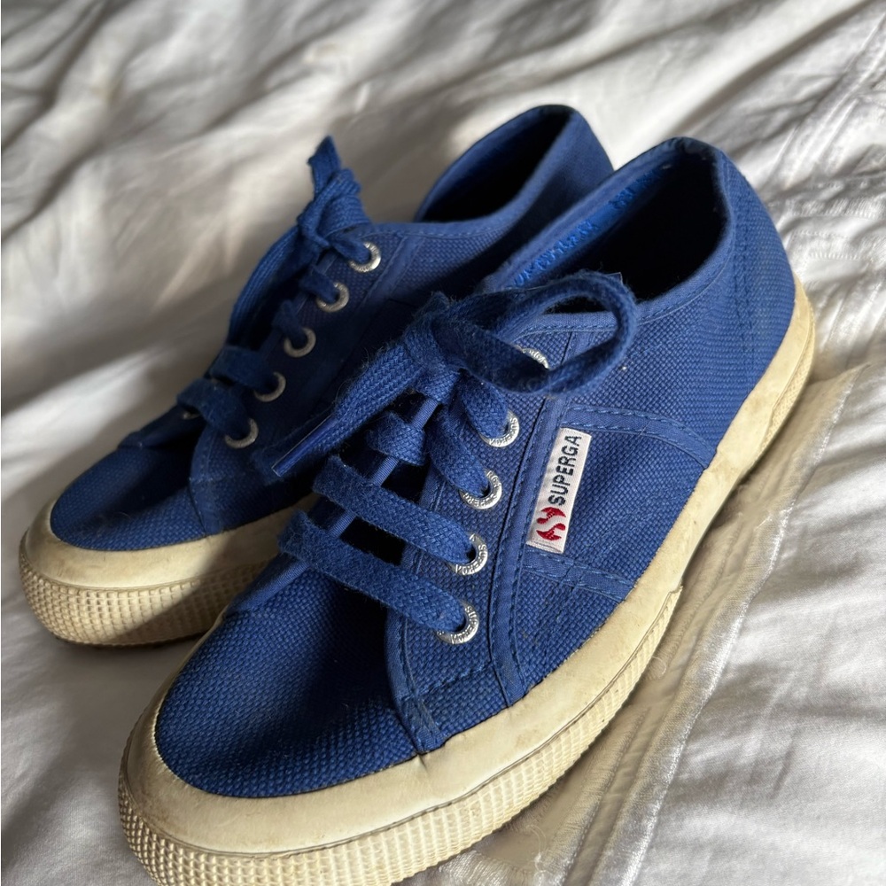Superga Navy Canvas Footwear